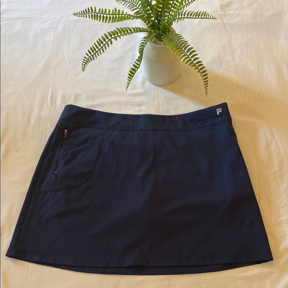 Sporty Navy Skort